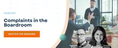 Complaints in the Boardroom